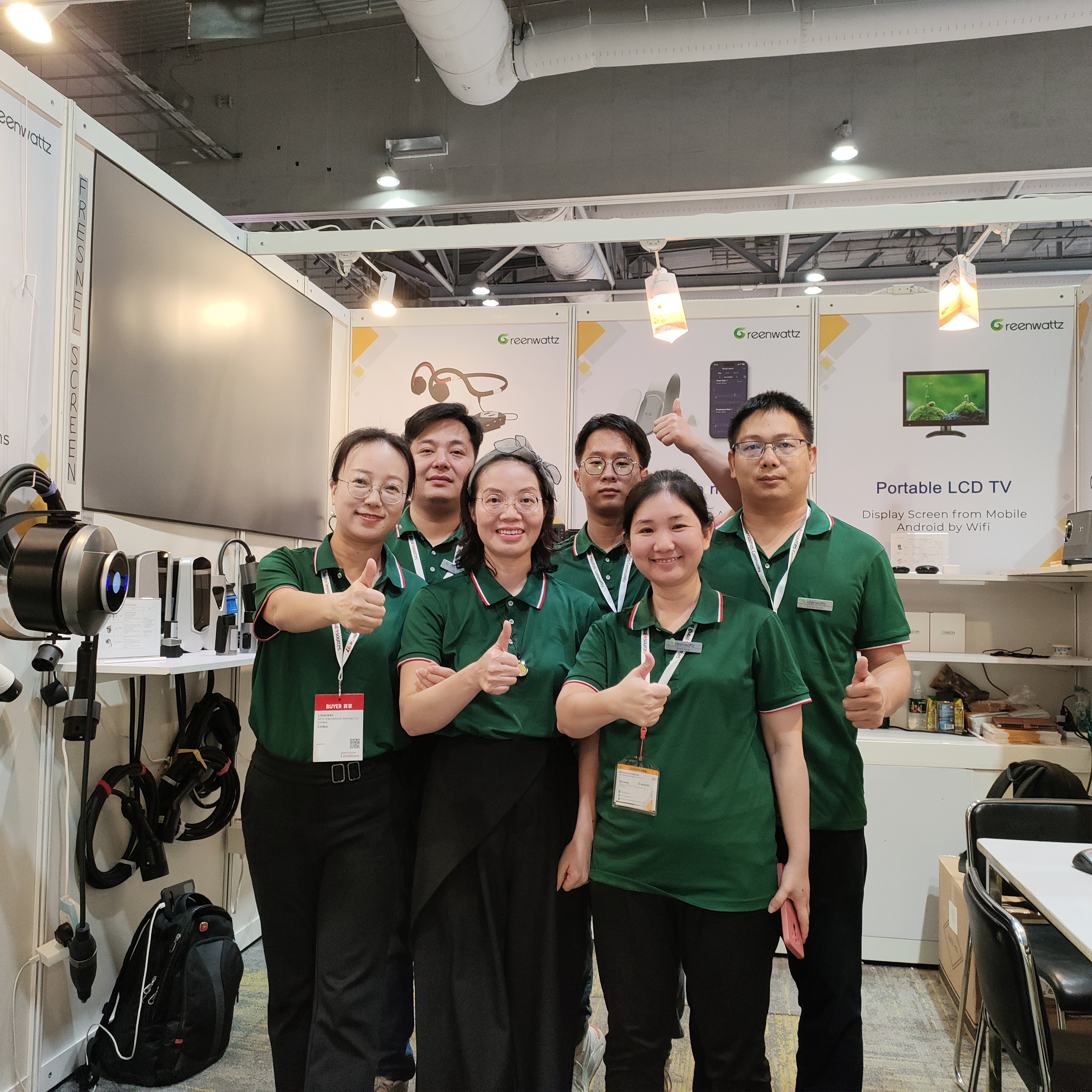 At the Global Sources Consumer Electronics Fair, we achieved positive results